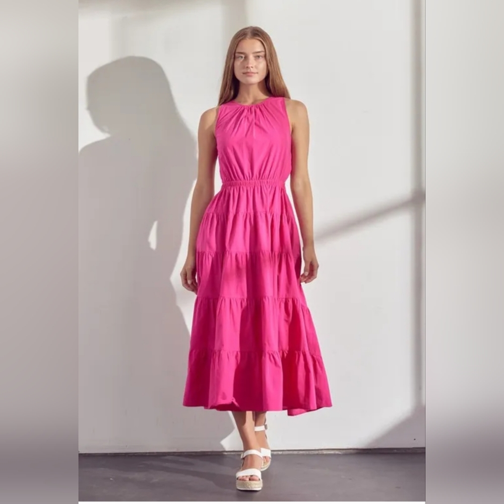 Maxi length dress
